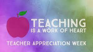 Thank you sign for educators